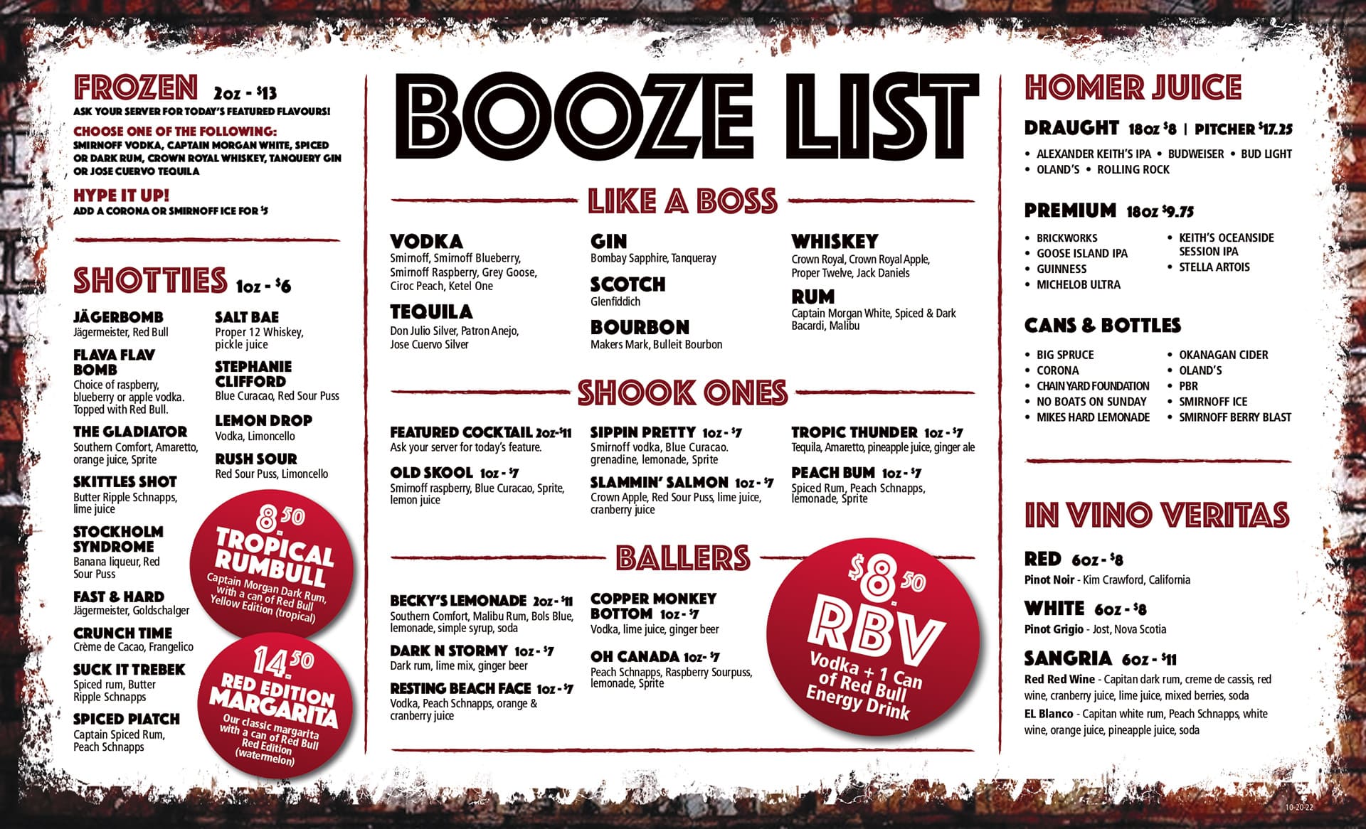 Booze-List